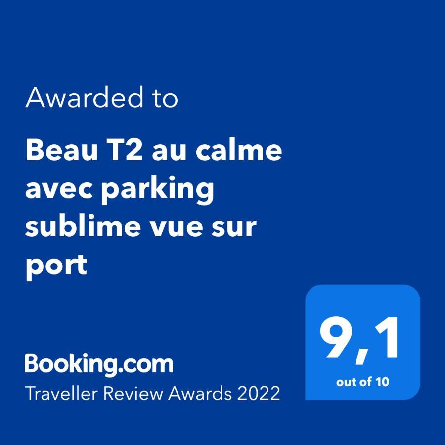Appartement Beau T2 au calme avec parking sublime vue sur port à Canet-en-Roussillon Extérieur photo